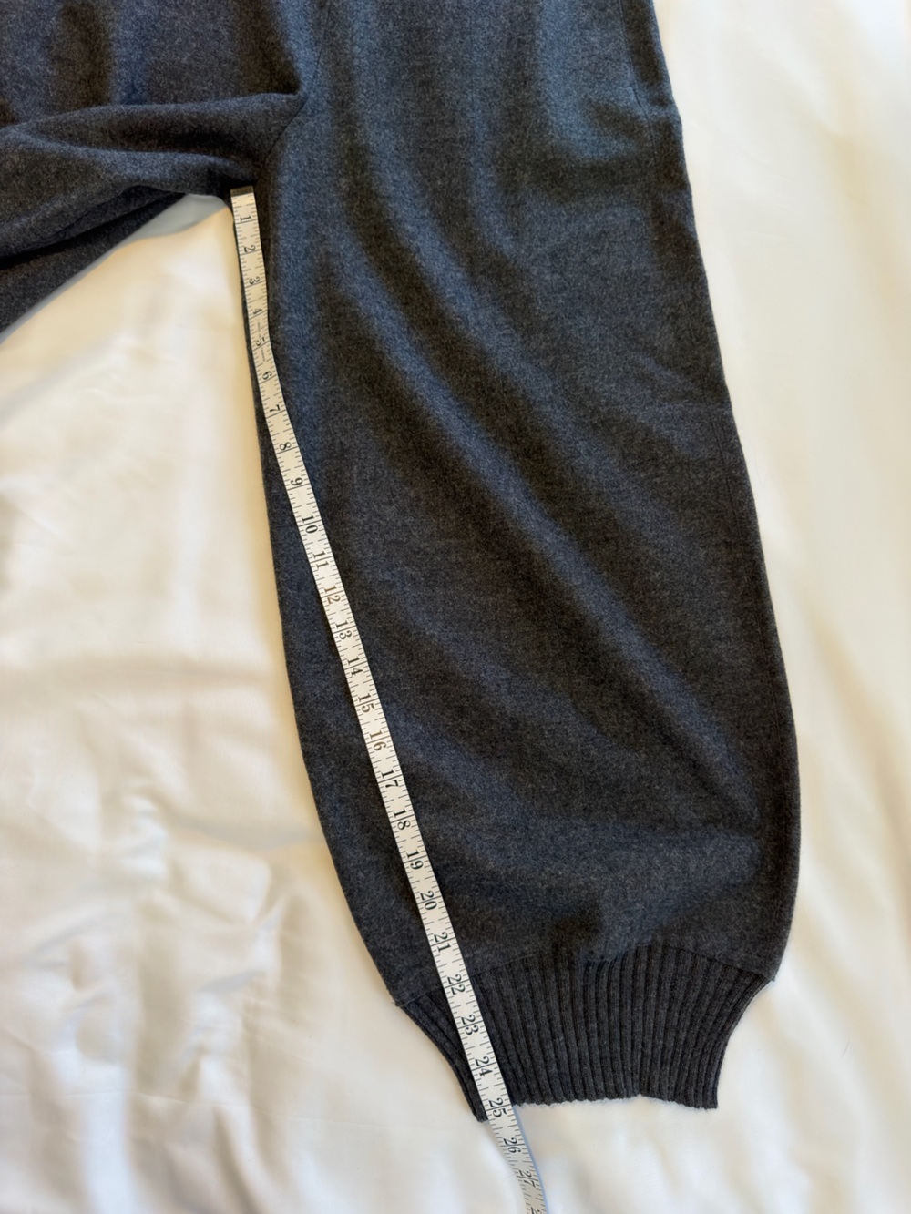 Oska 100% Wool Barrel Trousers Charcoal Grey - Picture 10 of 16